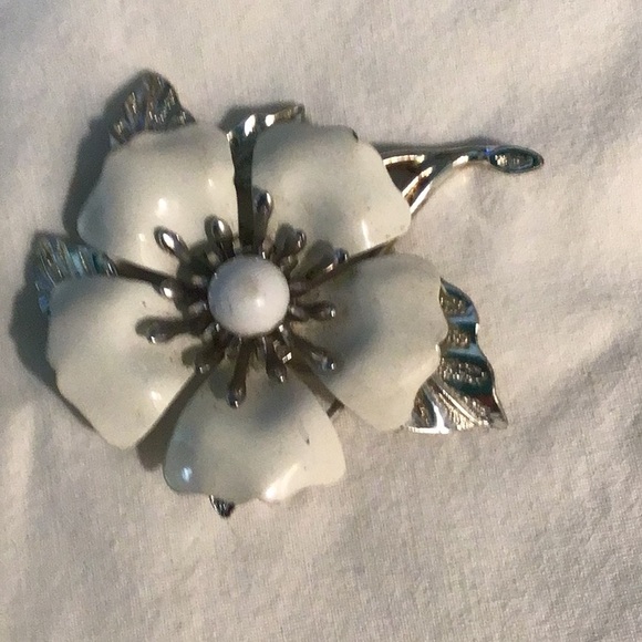 Vintage all signed Sarah Coventry pins brooch enamel, cab, rhinestone EUC - Picture 10 of 11